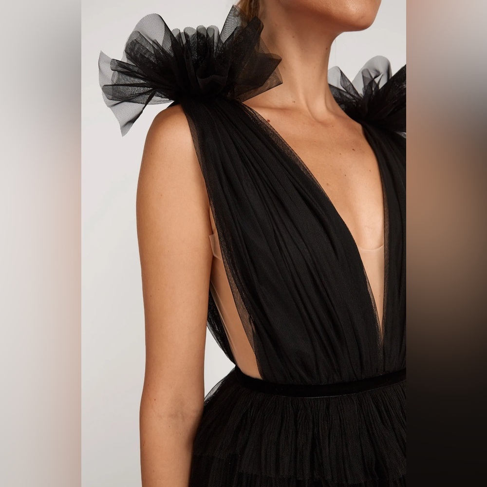 Sau Lee Sabrina Tulle Dress NEW! - Picture 9 of 9